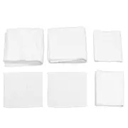 6PCS Bathroom Towels Soft Cotton Large Absorbent Bath Towel Set for Household Dormitory Use