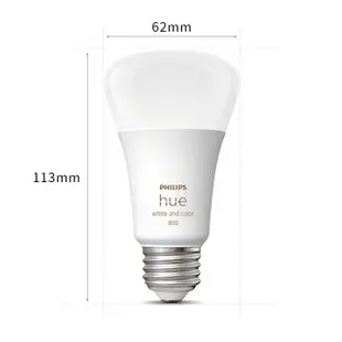 【智慧燈泡】Philips Hue 超值入門組1+3 E27 全彩燈泡 附橋接器 智慧照明 Apple Homekit