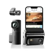 DDPAI 4K 3 Channel Dash Cam, up to 15MB/s 5GHz WiFi Build-in GPS, 4K+2K+1080P...