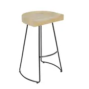 [Florabelle Living] Maddison Stool Natural/Black