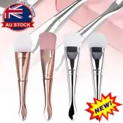 Double Head Silicone Face Mask Brush Mud Mixing Applicator Makeup Tool Face CaEV