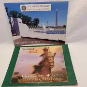 American West Masterpiece Paintings 2005 & American Legion 2005-06 NEW Calenders