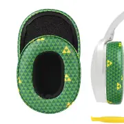 Geekria Protein Leather Ear Pads for Skullcandy Crusher Wireless Hesh 3 Evo ANC