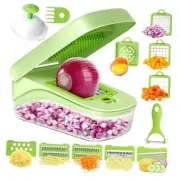 Vegetable Chopper,Onion Chopper, 17 in 1 Professional Mandoline Slicer for
