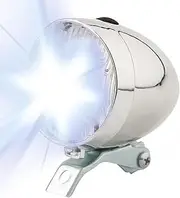 Lights for Bike | Bike Headlight 3 LED,Retro Waterproof Floodlight High-Lumen Visibility Rechargeable for Urban Commuting Long-Distance Touring Group