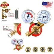 Compact Acetylene Welding Regulator with CGA-200 Rear Connector - LDB Series