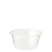 World Centric's 2 oz Clear Portion Cups - PLA - Compostable - Case of 2000