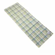 Brooke Spring Refresh Blue Green Yellow Plaid Cotton 36" Table Runner