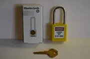 Master Lock 410YLW Lockout Padlock Thermoplastic