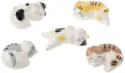 Craftsman House Nekomachi Neko Chopstick Rest Set