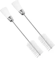 COSMEVIVI 2pcs Flute Cleaning Brush Soft Bristles for Gentle Care of Flutes Saxophones Long Handle for Thorough Instrument Cleaning Durable Material