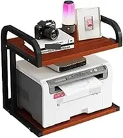 Printer Stand Printer Holder Printer Shelf 2-Layer Printer Table Small Copier Storage Rack Desktop Organizer for Home Office Printer Rack Printer Shelves (Color : A)