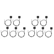 10Pcs Momentary Switch Momentary Push Button ON Off Switch 12V 24V Surface4249