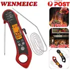 WENMEICE BBQ Meat Thermometer Cooking Food Temp Double Probe Grill Oven Smoker