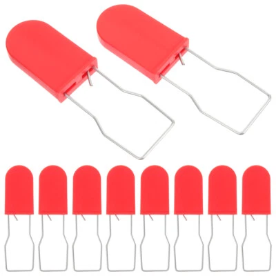 50 Pcs Safety Seal Strip Plastic Security Padlock Seals Numbered
