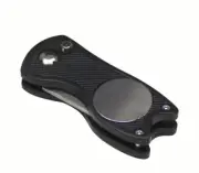 Retractable Divot Golf Tool And Magnetic Ball Marker