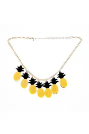 Pineapple Parade Necklace--ERS-N4401-6070