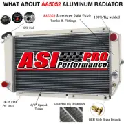 2-ROW RADIATOR FITS 1979-1984 SUBARU LEONE L SERIES/79-94 BRUMBY UTE PETROL 1.8L (for: Subaru)