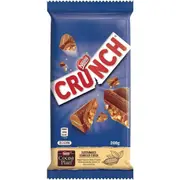 Nestle Crunch Milk Chocolate Block 200g