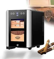 [WHIPIN] 8L Cigar Humidifier, Humidor with Capacity for 100 Cigars, Cigar Humidor Cabinet with Cedar Shelf, Keep Moist, Quiet Control, 360° Air Cooling Technology, Energy and Power Saving