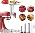 GVODE Meat Grinder Attachment for Kitchenaid Stand Mixer, Including 3 Sausage St