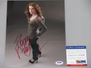 POPPY MONTGOMERY Hand Signed 8'x10' 1 + PSA DNA COA *BUY GENUINE*