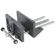 Larin 6.5in. Bench-Mounted Woodworking Vise, Model# V1-HV65