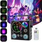 5IN1 Laser Projector RGB DMX Strobe Stage Light LED Bar DJ Disco Party Lighting