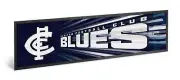 Carlton Blues AFL Bar Mat Runner Special Edition 2022 Christmas in July Sale