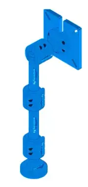 Swivellink AFSB-1044-9 Monitor (Vesa 75Mm & 100Mm) Mount Operator Kit