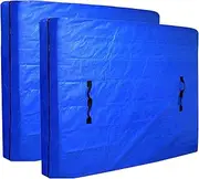 TNGAMFGT 2 Pcs Queen Size Reusable Mattress Bags for Moving with Handles, Zip Closure, Mattress Storage Bag, Extra Thick Mattress Bags for Storage(Queen Size,208 * 160 * 38cm)