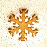 Craft Sha Leathercraft Tool 8mmx8mm E395 Snowflake Pattern Custom Leather Stamp