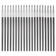 20pcs Clay Sculpting Tool Set, Clay Sculpting Rubber Tip Shaping Pen Gray