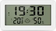 Hygrometer Room Thermometer Indoor, Digital Thermometer Humidity Meter with 4” L