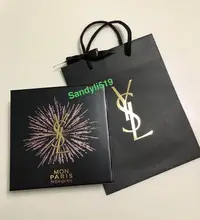 在飛比找Yahoo!奇摩拍賣優惠-【美妝】YSL ��聖羅蘭 附提袋緞帶 夜燦巴黎香精禮盒 （