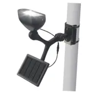 Solar Flag Pole Light Outdoor Dusk to Dawn, 6 Super Bright LED Flagpole Light
