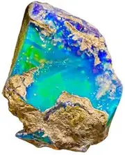 [DAMRU] Opal Rough 15.3 Cts Natural Ethiopian Raw Crystal Rock Gemstone for Jewelry Making, Wire Wrapping, DIY, Healing Rings Crystals, Pendants, Wedding Gift, ethiopian opal
