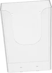 NOLITOY Wall Mounted Clear File Holder Document Organizer for Office Practical Magazine and Pamphlet Rack Flexible Design for Easy Access and Sorting