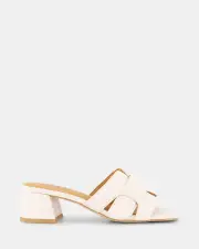 Shelly Shen Maria/Bone Leather Womens Heels 07