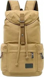 Hiking Backpack Large Capacity Rucksack Man Travel Duffel Large School Backpack for Teenagers Boy Male Canvas Backbag Men Outdoor Backpack