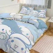 a2328 Cute Cinnamoroll Cartoon Character Duvet Cover Set Bedding Set 3D Cartoon Printed Comfortable And Soft Bed Set Room Decor for Bedroom jfr2328