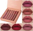 Lipsticks 6 Colors Matte Lipstick Set, Christmas for Women Velvety Liquid lip...