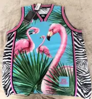 DOLCE & GABBANA x DJ KHALED Oversize Butterfly Leopard Tank Top Purple 11387