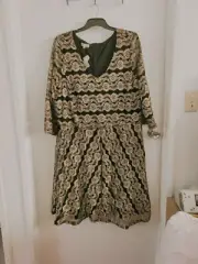 Autograph Gold evening dress size 26