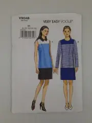Vogue Sewing Pattern 9048 V9048 Misses Lined Dress Pattern Size 8-16 NEW