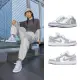 【NIKE 耐吉】W Air Jordan 1 Low 灰白 煙灰 小DIOR 女款 DC0774-105