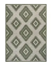 JONATHAN Y Lior Geometric Moroccan Diamond Indoor/Outdoor Area Rug