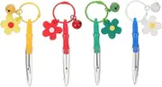 DOITOOL 4Pcs Lightweight Seam Ripper Keychain Durable Stitch Remover Tools for Easy Thread Unpicking and Embroidery Crafting