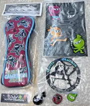 Scotty Cameron M&G member gift wasabi Utility Head Cover Bag tag Pin beige ninja