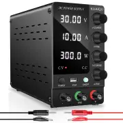 KUAIQU SPS-C Series Adjustable Voltage Power Supply Precision Control from 0-120V Voltage and 0-10A Current Superior Loa